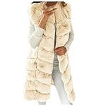 Pink Faux Fur Vest Women,Faux Fur Vest Women Black,Faux Fur Leather Vest Women Deal of The Day Prime Today only,Daily Deals