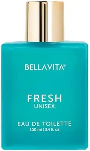 Fresh (3.4 fl. oz.) Eau de Toilette for women with Bergamot, Lavender, Ylang-Ylang | Premium perfume imported from Italy and France | Long-lasting perfume