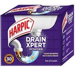 Harpic Drain Xpert Drain Cleaning Powder (50g x 10) | Removes Blockages within 30 mins UNIQUE...