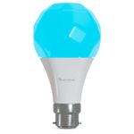 Nanoleaf Essentials B22 LED Bulb, RGBW Dimmable Smart Bulb - Thread & Bluetooth Colour Changing Light Bulb, Works with Google Assistant Apple Homekit, for Room Decor & Gaming