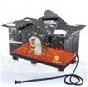 Texsens Heated Cat Shelter for Outside - Weatherproof Large Outdoor Cat House with Roof Window & Cozy Cushion - Ideal for Stray/Feral Cats
