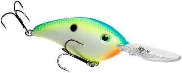 Strike King (HC6XD-534) Promodel Crankbait S6XD Fishing Lure, 534 - Citrus Shad, 1 oz, Unique Curved Bill and Balance