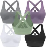 Evercute Sports Bra for Women Padde