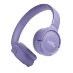 JBL Tune 520BT Wireless On-Ear Headphones with JBL Pure Bass Sound, Bluetooth 5.3, Hands-Free Calls and 57-Hour Battery Life, Purple