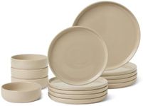 Amazon Basics Glazed Stoneware Dinn