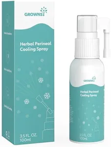 GROWNSY Perineal Cooling Spray Postpartum Essentials, Pain Relief Spray Contains Herbal Extracts for Postpartum Care and Recovery, Soothes Swelling and Hemorrhoid, After Birth Essentials