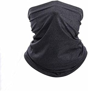 Neck Gaiter Scarf,Dust & Sun UV Protection Summer Face Cover, Lightweight Windproof Bandana Balaclava Headwear for Men Women Cycling Motorcycle Fishing Hiking (Grey)