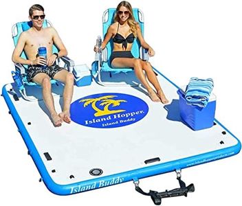 Island Hopper Island Buddy 8 Foot Inflatable Swimming Water Platform (Island Buddy 8 Only)