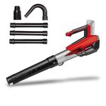 Einhell Power X-Change 18V Cordless Leaf Blower With Gutter Cleaning Set -- Powerful Brushless Motor Air Blower With 670 m³/h Blow Rate -- GE-LB 18/200 Li GK Solo - Battery and Charger Not Included