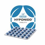 Charak Pharma Hyponidd Tablet for Hormonal Balance in PCOS and Diabetes | Regulate Hormones For Better Cycle | Contains Herbs Guduchi, Amlaki, Haridra, Vijaysar - 30 Tablets X 3