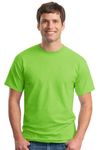 Gildan Men's G2000 Ultra Cotton Adult T-Shirt, Lime, Medium