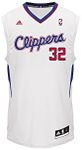 adidas NBA Los Angeles Clippers Griffin Replica Men's Jersey, Multicoloured, S, L71391 White