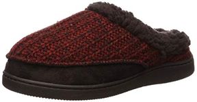 MUK LUKS Women's Aileen Clog Slippers, Rust, 9/10 UK