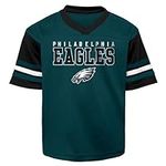 Outerstuff NFL Philadelphia Eagles Youth Boys Knit Top Jersey T-Shirt with Team Logo, Large (14-16)