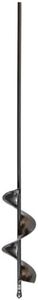 Yard Butler Roto Earth 24” Aerating Irrigating Planting Auger Drill Bit, Heavy Duty Drill Device for Digging Holes for Plants - Speed Garden Tool Attachment for Soil Digging, Spiral Landscape Drilling