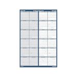 House of Doolittle 2025-2026 2-Year Laminated Reversible Wall Calendar, Horizontal/Vertical, 24 x 37 Inches, January - December (HOD3964-25)