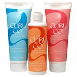 TheCurlCo Shampoo + Conditioner +Curl Cream Combo | Everyday Cleansing, Hydrating & Styling| No sulphates, silicones, parabens |Great for curly, wavy, dry, frizzy & damaged hair| 200 gm each
