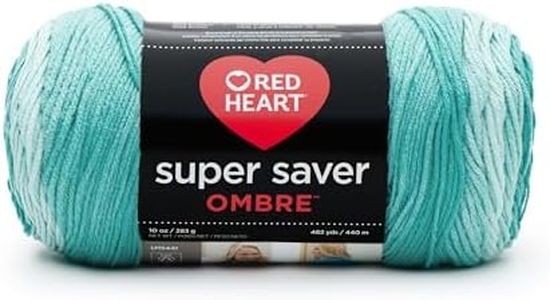 RED HEART Super Saver Ombre Yarn 10 oz Spearmint