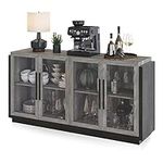 BELLEZE Sideboard Buffet Cabinet, M