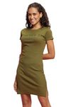 Forever 21-WOMEN-Graphic-T-Shirt-Dresses-F20060257904-Green-XS