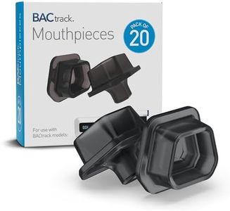 BACtrack C-Series Breathalyzer Mouthpieces (20 Count) | Compatible with BACtrack C6 and C8 Breath Alcohol Testers