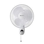 Bajaj Esteem 400 MM Wall Mount Fan | Wall Fan For Kitchen & Home | High Air Thrust | High Speed | Overload Thermal Protection | Full Copper Motor | Silent Operation | 1-Yr Warranty 【White】