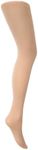 Mysasi Children's 40 denier Opaque Tights Size. 11-14 years. Natural.