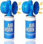 Fingig 2pcs 1.4oz Boat Air Horn, Lo