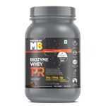 MuscleBlaze Biozyme Whey Protein PR with 30g Protein, 3g Creatine Monohydrate & 50mg AstraGin® (Molten Chocolate Cake, 1kg / 2.2lbs) | Trustified Gold Certified