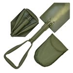 NATO Emergency Lightweight Multi-Functional Military Folding Shovel with Case