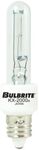 Bulbrite KX40CL/MC 40W T3 KX2000 CLEAR E11 120V [Pack of 6]