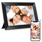 Frameo 10.1 Inch WiFi Digital Picture Frame, 1280x800 HD IPS Touch Screen Photo Frame Electronic, 32GB Memory, Auto-Rotate, Wall Mountable, Share Photos/Videos Instantly via Frameo App from Anywhere