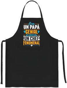 latostadora Delantal Regalo Papa Cumpleaños - Delantales Dia Padre Papa Cocinero Chef - Ideas Regalo Padres Super Papa Abuelo - Regalos Originales Hombre - Papa Genial Chef Fenomenal
