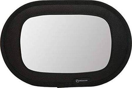 InfaSecure Deluxe Fabric Mirror, Black