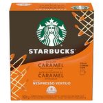 Smooth Caramel, For NESPRESSO VERTUO, Flavoured Blonde Roast, Notes of Buttery Caramel and Vanilla, NESPRESSO Coffee Capsules, 8 ct