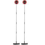 (Set of 2) Smart Parking LED Garage Flashing Warning Stop Sign - Bumper Sensor