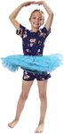 Women's Tutu Dress Tulle Skirt | Vintage Elastic Waist Mini Costume for Halloween, Ballet and 80s Party (US, Alpha, Small, Regular, Short, Peacock Blue)