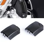 AILMOTO Front Caliper Brake Screen Inserted Covers Caliper Guards Black