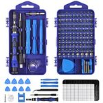 VORXEON 121 in 1 Precision Screwdriver Set with 101 Bits, Small Screwdriver Set Mini Repair Tools with Flexible Shaft for Mobile Phone Game Console Tablet Watch Glasses