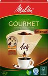 Melitta, 80 Coffee Filters, Size 1x4, For Filter Coffee Maker, Intense Gourmet, Pack of 8, Brown