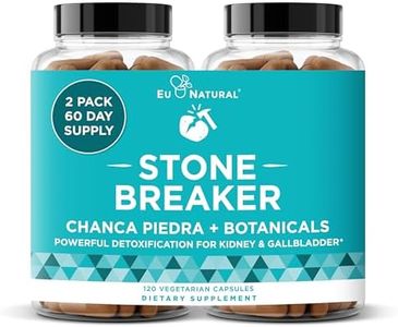 Chanca Piedra Stone Breaker – Natural Dissolver, Kidney Cleanse & Gallbladder Supplement – Detoxify Urinary Tract, Flush Impurities, Clear System – 120 Vegan Soft Capsules