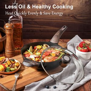 SENSARTE Nonstick Frying Pan 30cm – Easy Clean Skillet