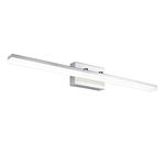 mirrea 36in Modern LED Vanity Light for Bathroom Lighting Dimmable 36w Chromed (Cold White 5000K)