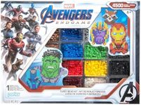 Perler PER8054346 Marvel Avengers Fuse Bead Kit, 4503pc, 10 Patterns, Multicolor, Small