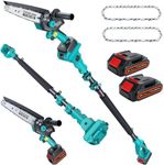 Cordless Pole Saw & Mini Chainsaw,2