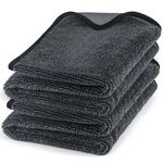 Airlab 2 Pack Drying Towel 60 x 40 CM, Double-sided Twist Pile Microfiber Cloth 650 GSM, Wonder Wipes XXL Bathroom Drying Cloth, Magic Wipe for Car Detailing, Hair, Bath, Shower, Window, Glass, Gym