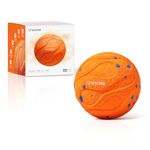 Cheerble Smart Interactive Dog Toy - Wicked Ball AIR Neo, Heartbeat Puppy Toy, Self-Moving Turning & Rotating Dog Ball with ETPU, IPX7, Active Rolling Ball for Medium & Large Dogs, Orange