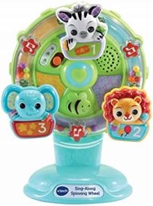 VTech Baby Sing-Along Spinning Wheel - Motor Skill Development Toy - 165963 - Multicoloured