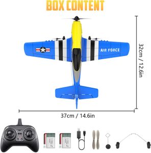 HAWK'S WORK P-51D RC Plane – Remote Control WWII Fighter Model
