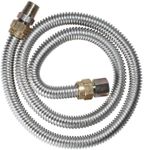 Dormont 0145807 Gas Appliance Connector 24 in. Long 1/2 in. Outlet Diameter & 1/2 in. Male x 1/2 in. Female